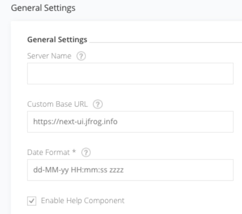 Custom Base URL